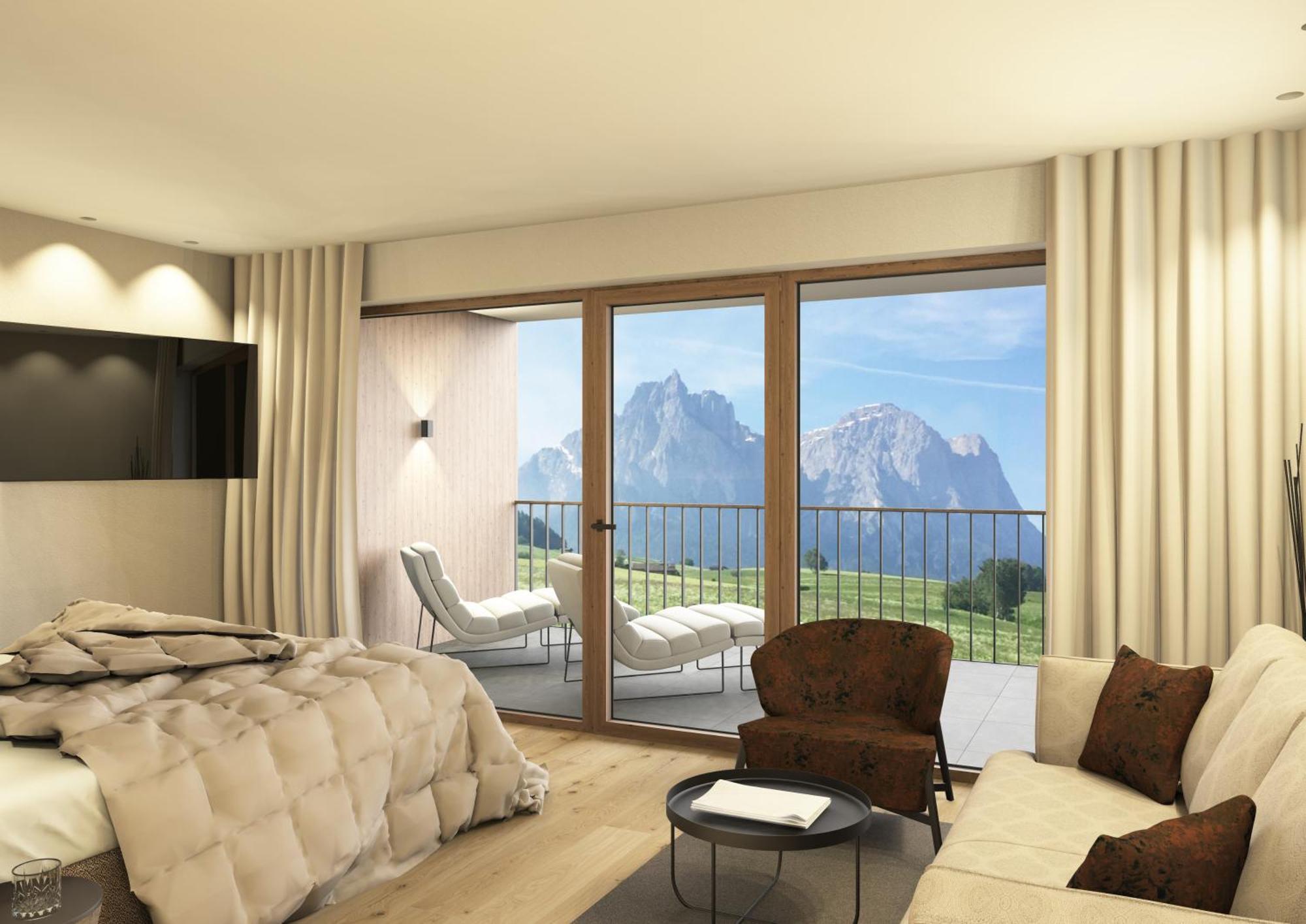 Parc Hotel Tyrol Castelrotto Eksteriør billede